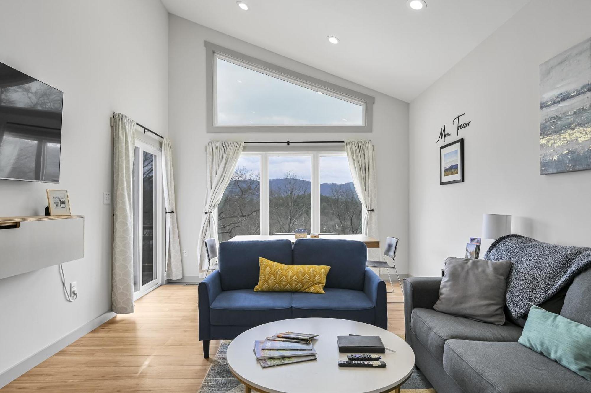 Mon Tresor, Modern Mountain Views With Deck Villa Weaverville Luaran gambar