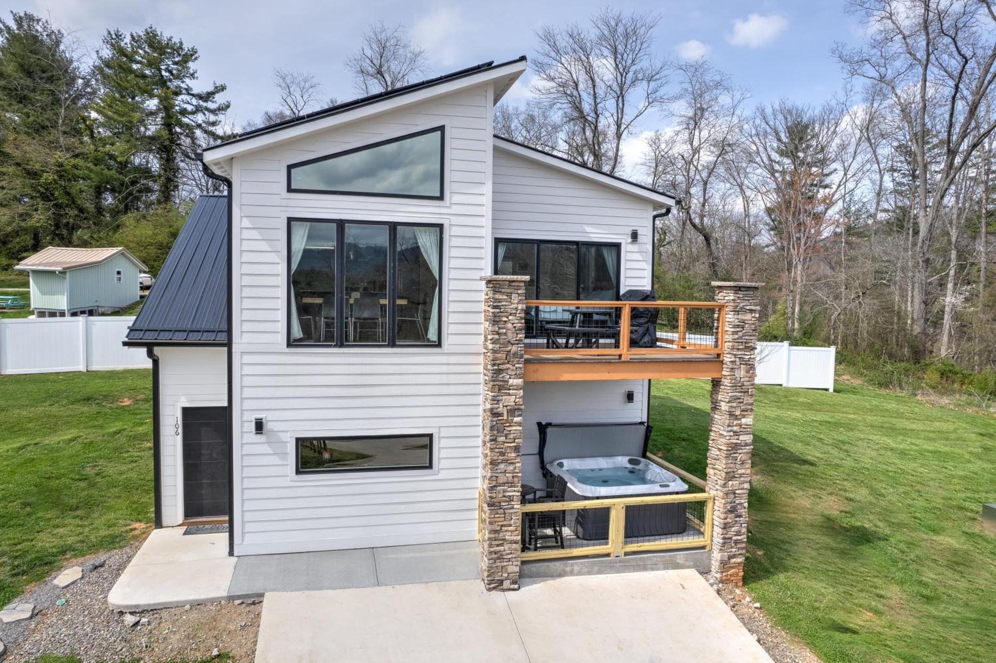 Mon Tresor, Modern Mountain Views With Deck Villa Weaverville Luaran gambar